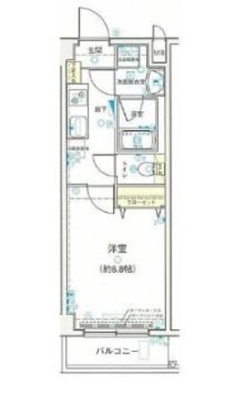 エクセリア氷川台の物件間取画像